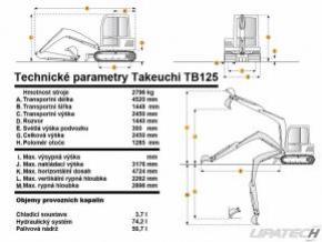 minibagr Takeuchi Tb 125 (3t) #2